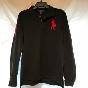 Kids Polo Ralph Lauren Long Sleeve Polo Shirt